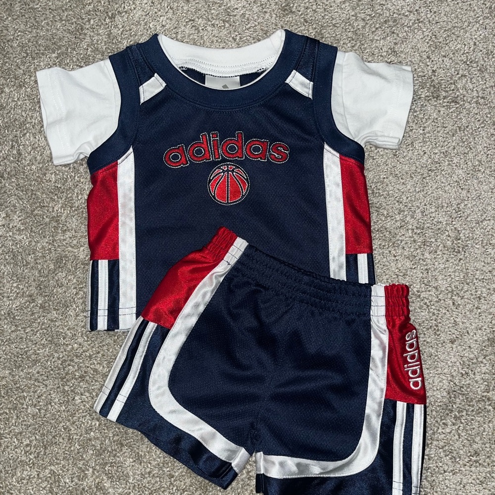 Embroidered Adidas Outfit
